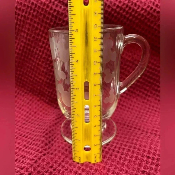 Disney Mickey Mouse Ears Etched 10 oz mug NWOT - Picture 5 of 6